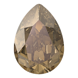 STAR BRIGHT 4320 Pear Fancy Stones 10x7mm Crystal Bronze 